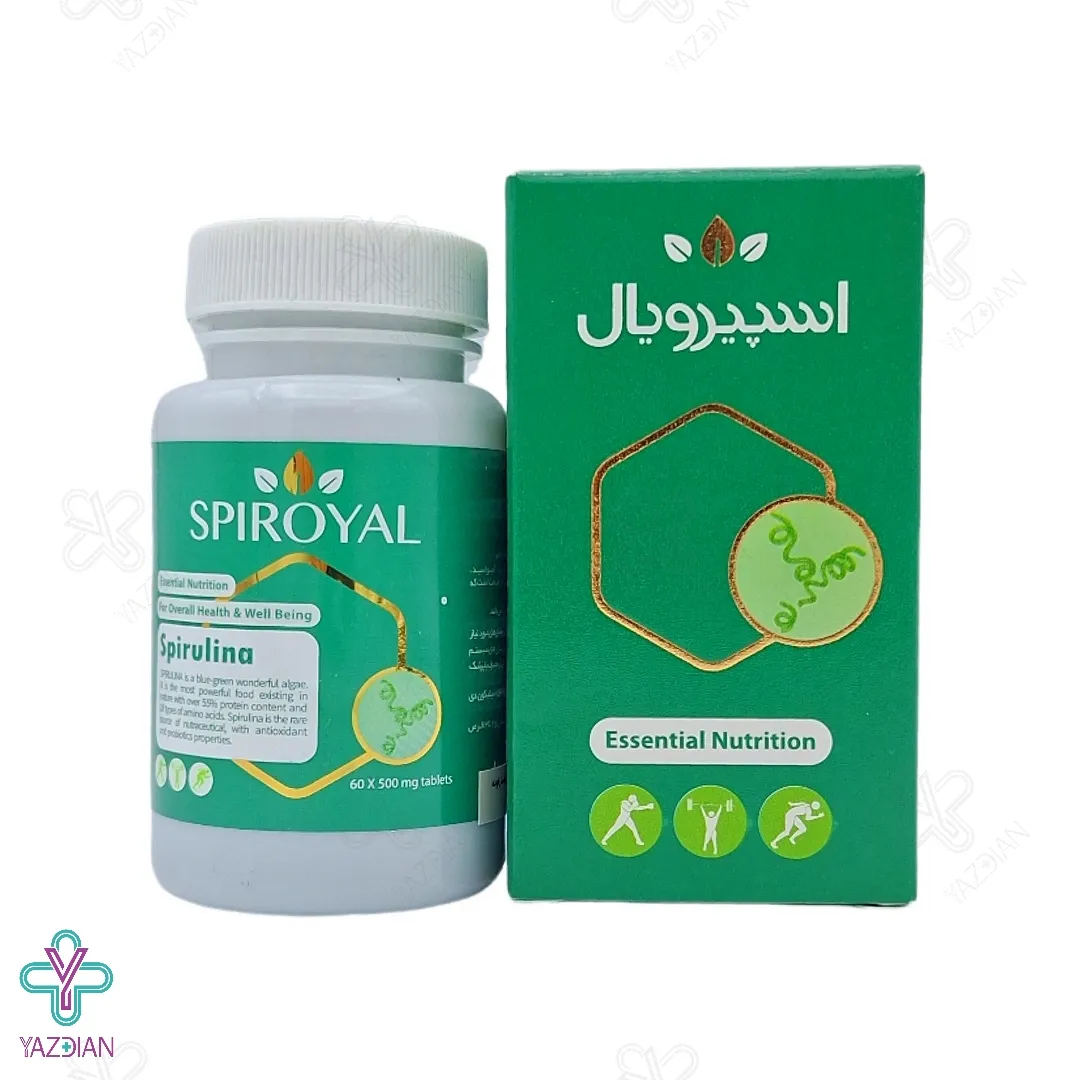 قرص جلبک اسپیرویال ماستر فوده - 60 عددی