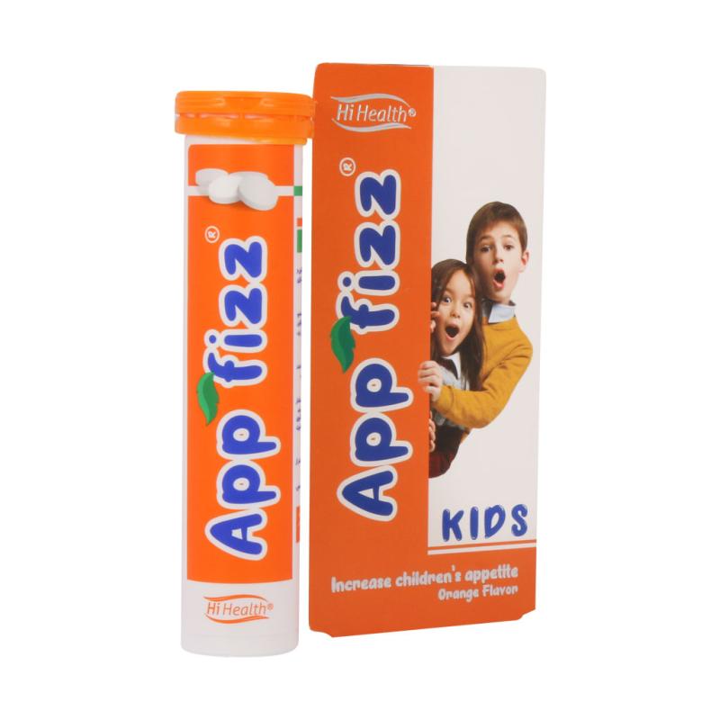 تصویر  قرص جوشان اشتها آور کودکان اپ فیز های هلث طعم پرتقال - 20 عددی