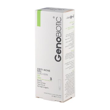 تصویر  ژل ضد آکنه و جوش ژنوبایوتیک - 30 گرم 