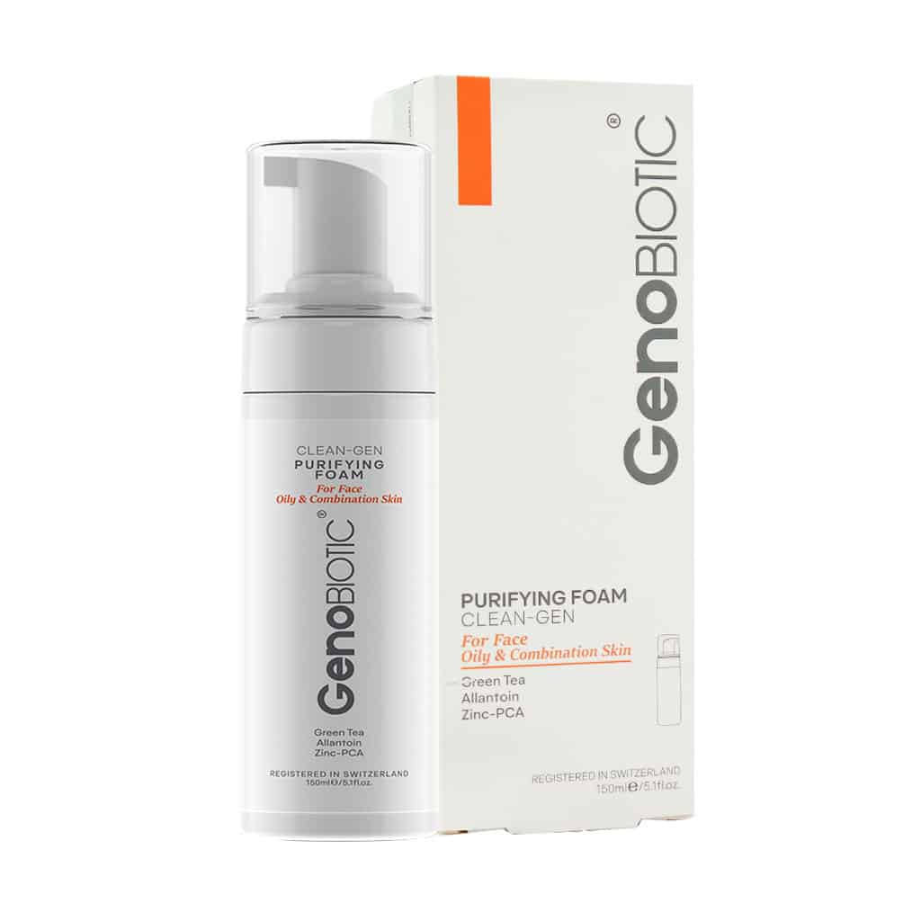 تصویر  فوم شستشوی صورت ژنوبایوتیک مناسب پوست چرب و مختلط - 150 میلی لیتر