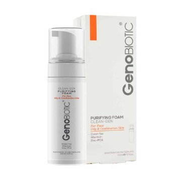 تصویر  فوم شستشوی صورت ژنوبایوتیک مناسب پوست چرب و مختلط - 150 میلی لیتر