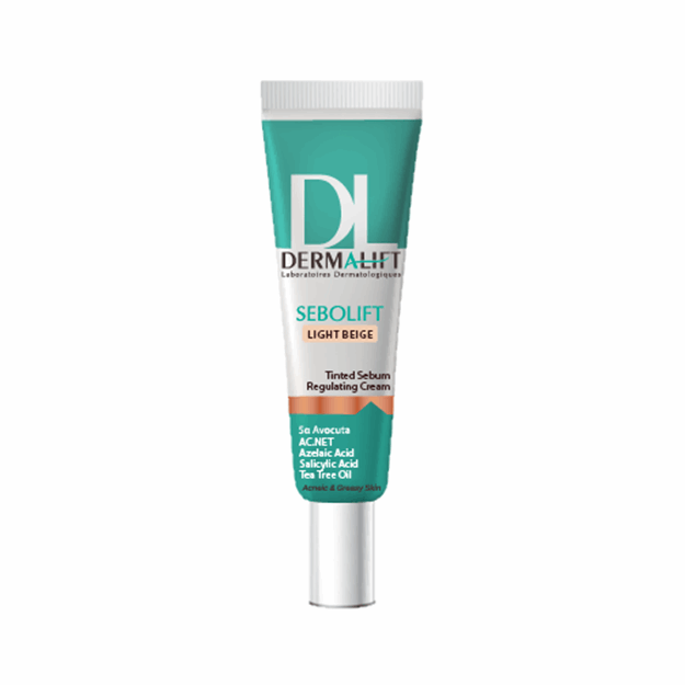 تصویر  کرم کنترل چربی پوست رنگی بژ روشن سبولیفت درمالیفت - 30 میلی لیتر