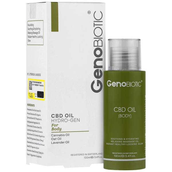 تصویر  روغن رطوبت رسان بدن ژنوبایوتیک - 100 میلی لیتر 