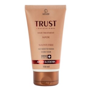 تصویر  ماسک مو بدون سولفات آرگان و جوجوبا تراست (بدون آبکشی) - 150 میلی لیتر