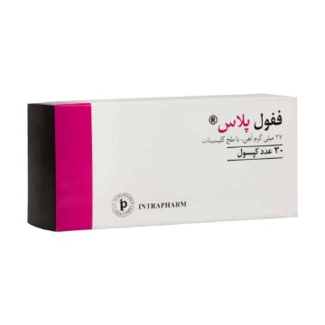 تصویر  کپسول آهن فیفول پلاس اینترافارم - 30 عددی