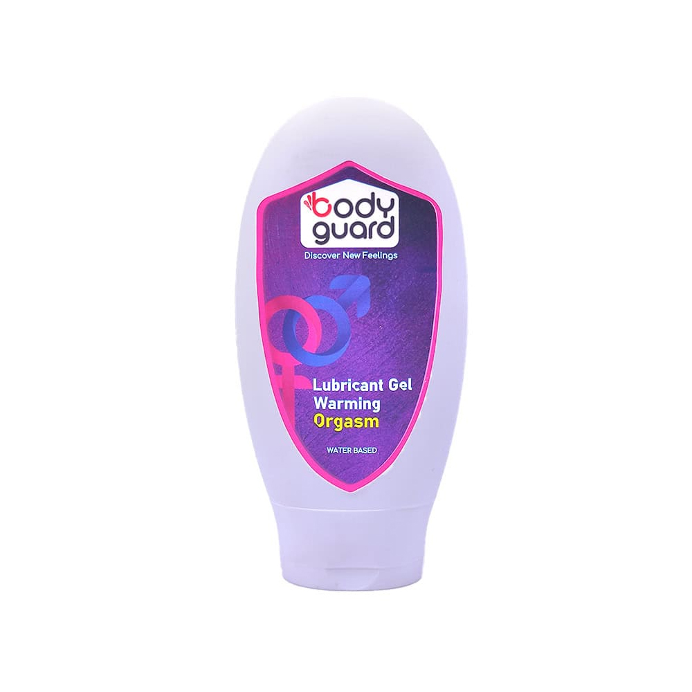 تصویر  ژل لوبریکانت ارگاسم و گرم کننده بادیگارد - 100 میلی لیتر