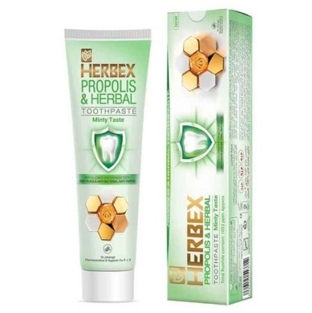 تصویر  خمیر دندان بره موم و عصاره های گیاهی هربکس - 100 گرم