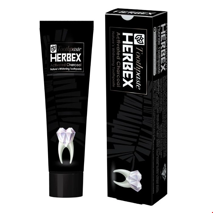 تصویر  خمیر دندان ذغالی هربکس - 100 گرم