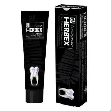 تصویر  خمیر دندان ذغالی هربکس - 100 گرم