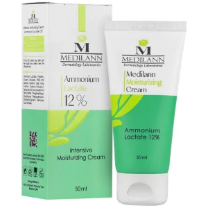 تصویر  کرم مرطوب کننده قوی آمونیوم لاکتات مدیلن - 50 میلی لیتر