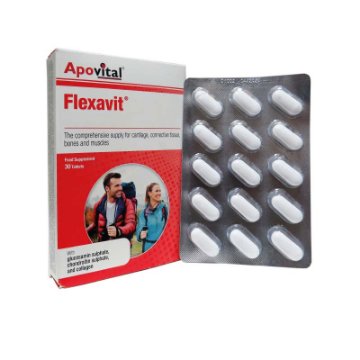 تصویر  قرص تقویت مفاصل فلکساویت آپوویتال - 30 عددی