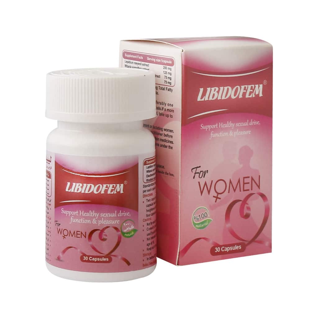 تصویر  کپسول تقویتی بانوان لیبیدوفم بهتا دارو - 30 عددی