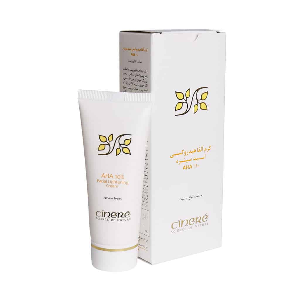 تصویر  کرم لایه بردار AHA10% سینره - 40 میلی لیتر