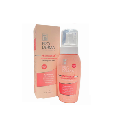 تصویر  فوم شستشو صورت روشن کننده رویتاوست پرودرما - 200 میلی لیتر