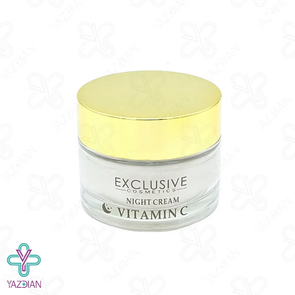 کرم شب ویتامین ث حاوی ذرات طلا اکسکلوسیو