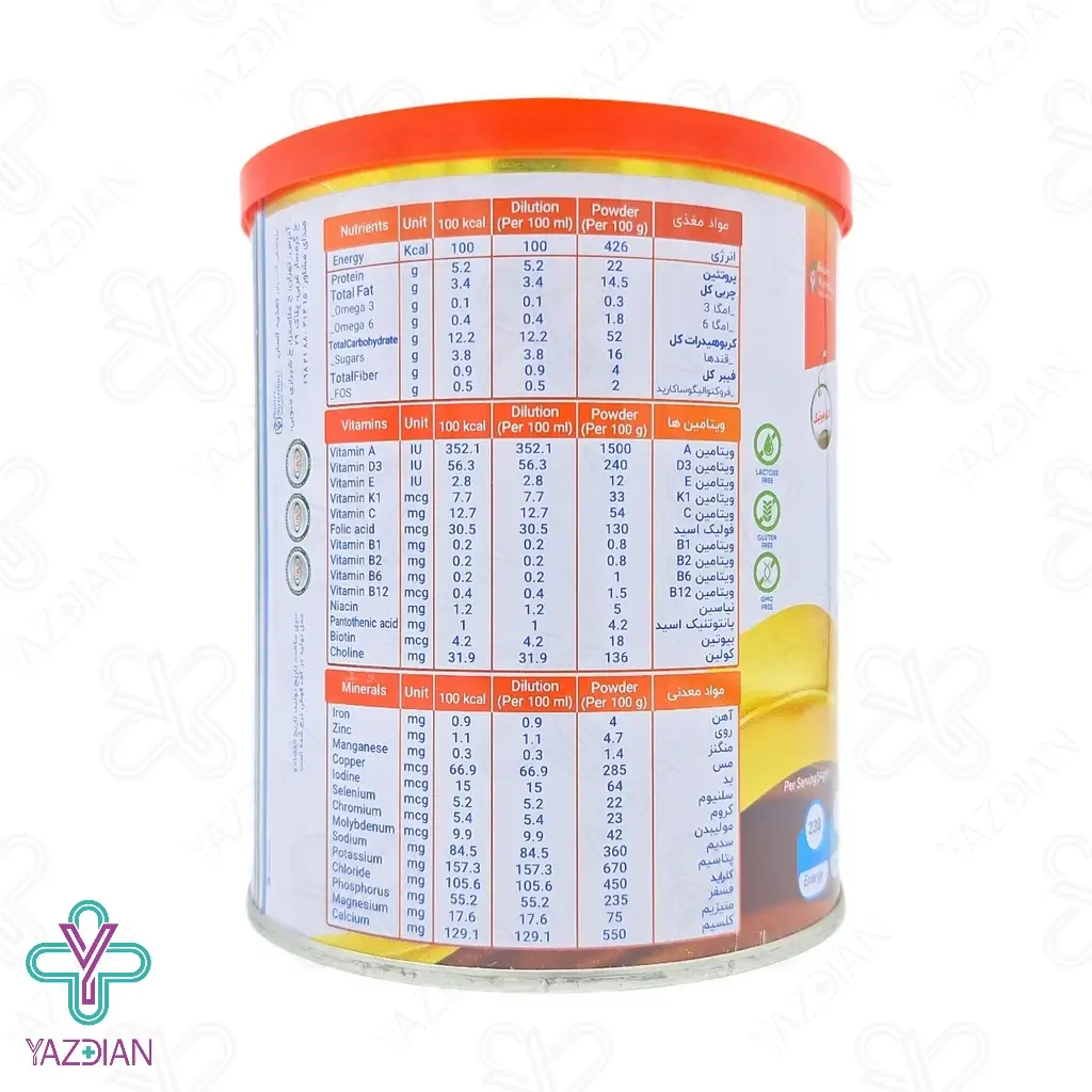 ویرایش جزئیات محصول - پودر فست میل پر پروتئین شکلاتی اسمارت نوتریشن - 400 گرم