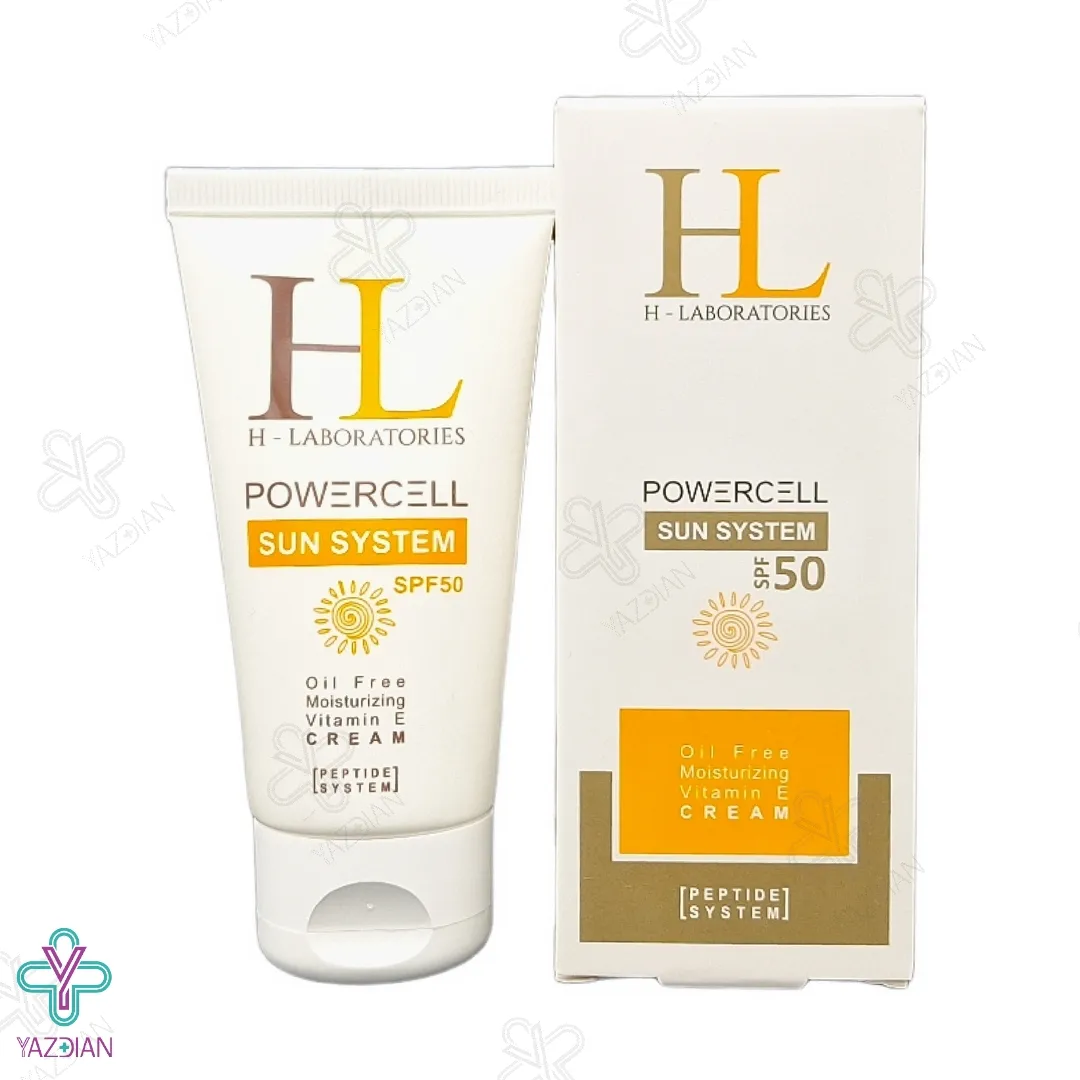 ویرایش جزئیات محصول - کرم ضد آفتاب SPF 50 اچ ال مناسب انواع پوست - بی رنگ
