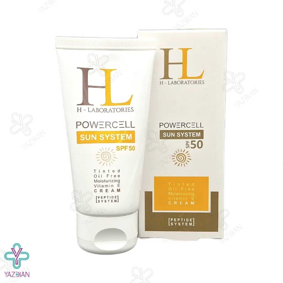 ویرایش جزئیات محصول - کرم ضد آفتاب SPF50 اچ ال مناسب انواع پوست - رنگی