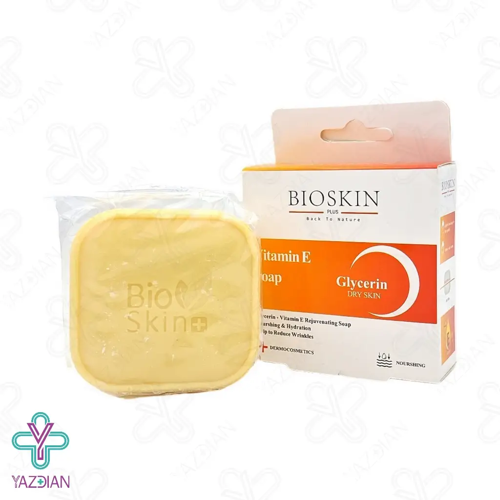 صابون جوان کننده و ضد چروک حاوی ویتامین E بایو اسکین پلاس - 100 گرم 