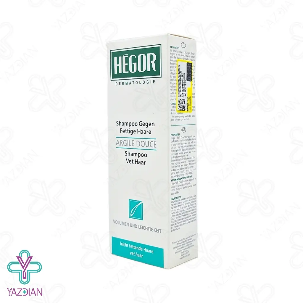 شامپو موهای چرب آرژیل دوس هگور - 150 میلی لیتر