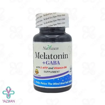 کپسول خواب آور و آرام بخش ملاتونین پلاس گابا نوتراسن - 30 عددی 