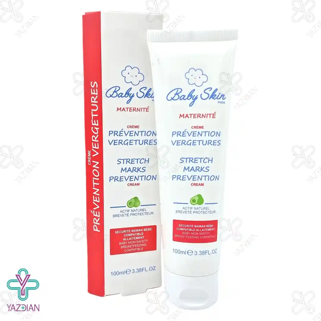 کرم ضد ترک بارداری بیبی اسکین - 100 میلی لیتر 