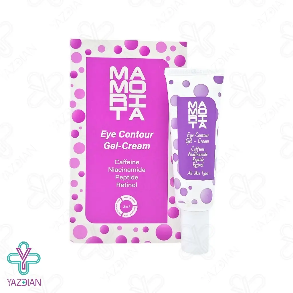 کرم ژل دور چشم ضد چروک و ضد پف ماموریتا - 25 میلی لیتر