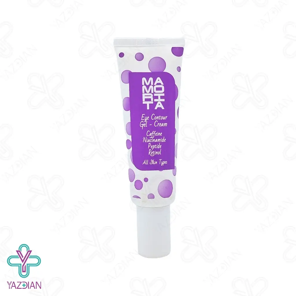 کرم ژل دور چشم ضد چروک و ضد پف ماموریتا - 25 میلی لیتر