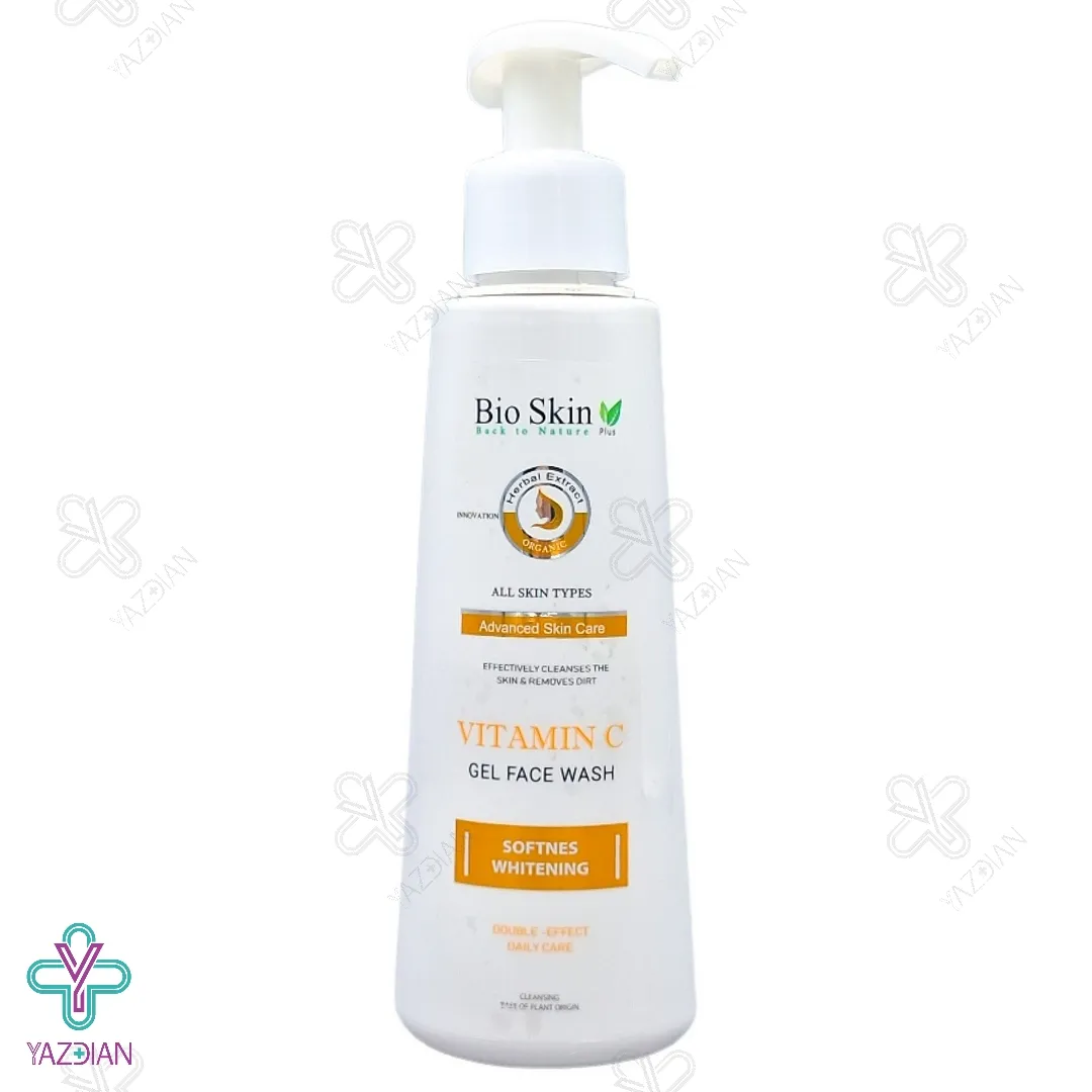 ژل شستشوی صورت ویتامین ث بایو اسکین - 200 میلی لیتر