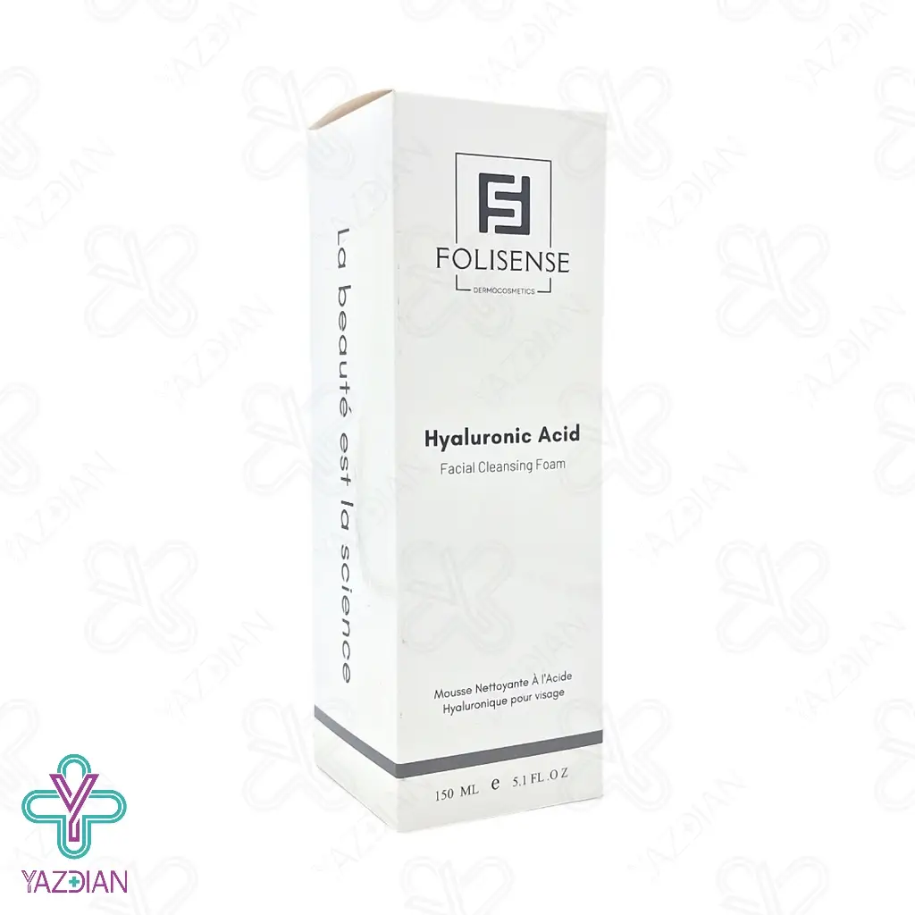 فوم شستشو صورت هیالورونیک اسید فولی سنس - 150 میلی لیتر