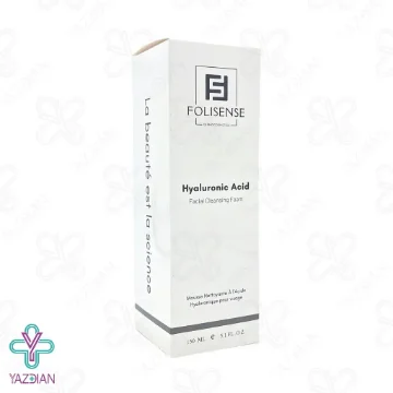 فوم شستشو صورت هیالورونیک اسید فولی سنس - 150 میلی لیتر