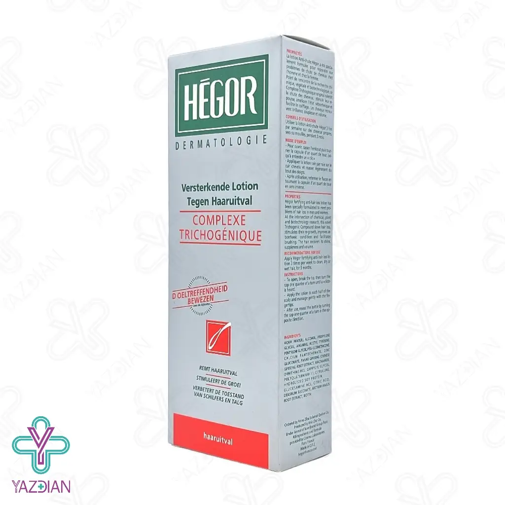 لوسیون تقویت کننده و ضد ریزش مو هگور - 125 میلی لیتر