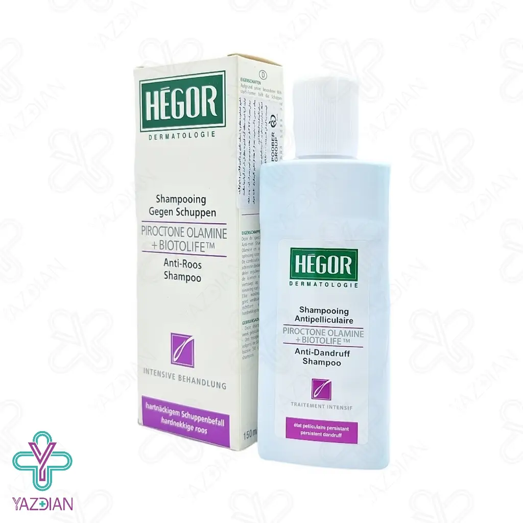 شامپو ضد شوره پیروکتون اولامین هگور - 150 میلی لیتر