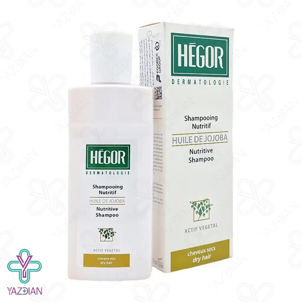 شامپو تغذیه کننده مو روغن جوجوبا هگور - 150 میلی لیتر
