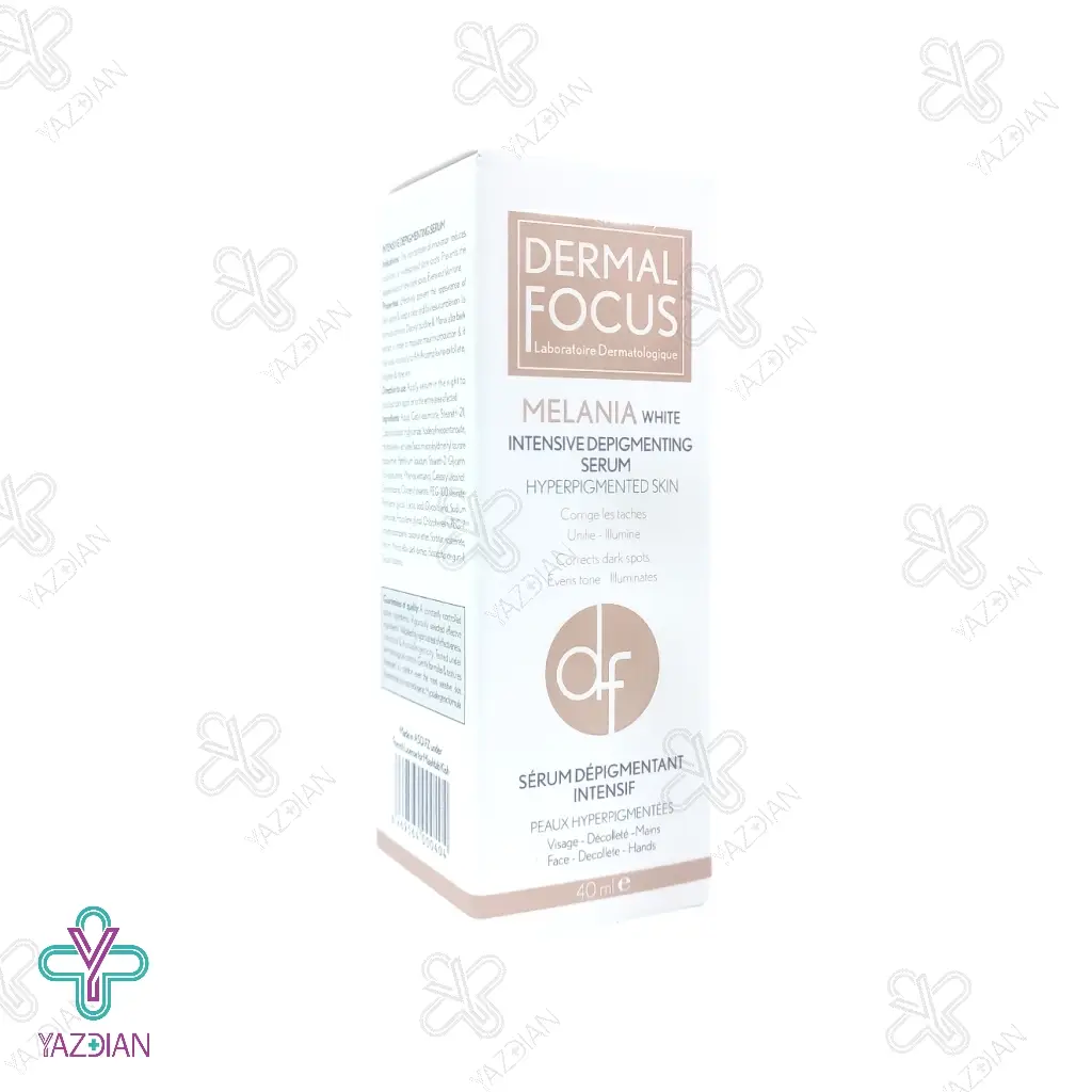 سرم روشن کننده ملانیا وایت درمال فوکوس - 40 میلی لیتر