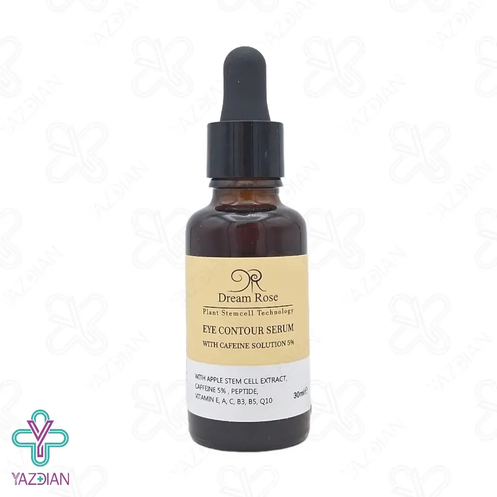 سرم دور چشم کافئین 5 درصد دریم رز - 30 میلی لیتر