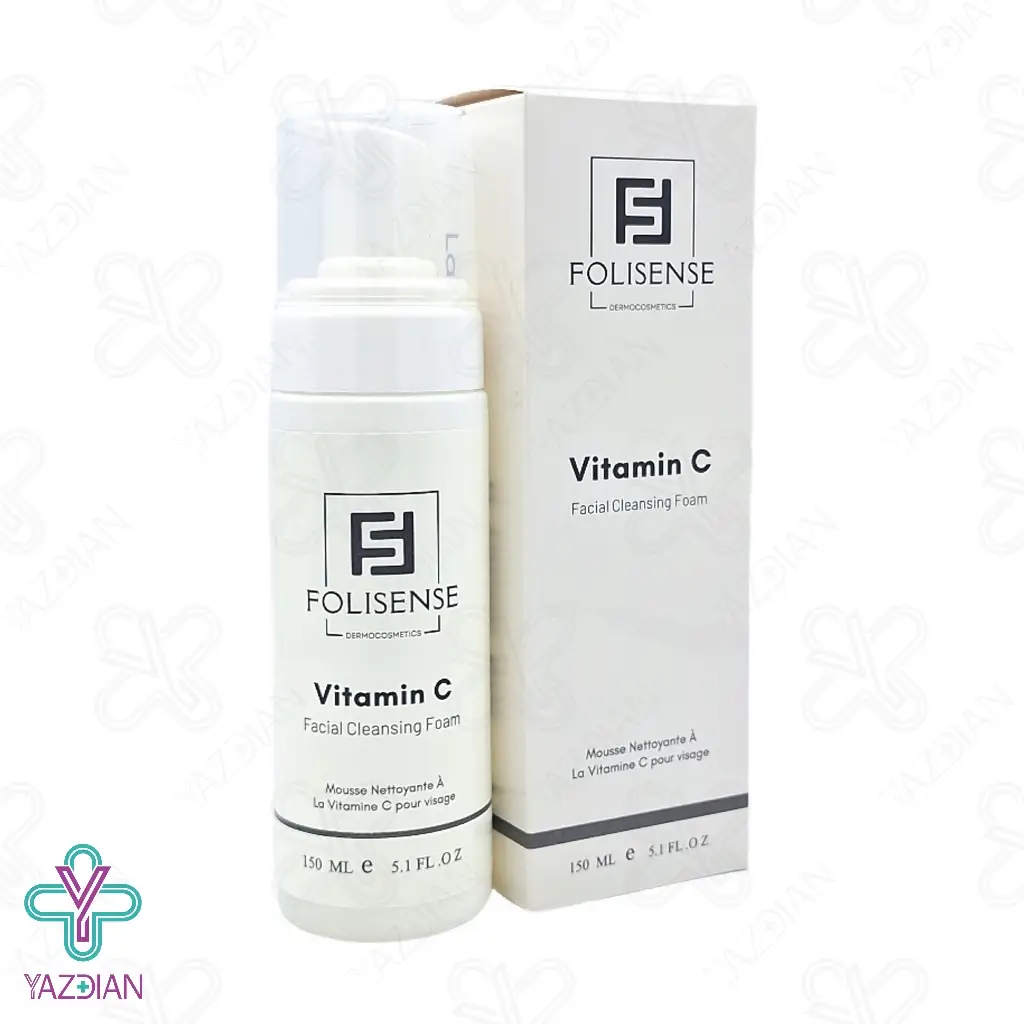 فوم شست وشو صورت ویتامین ث فولی سنس - 150 میلی لیتر