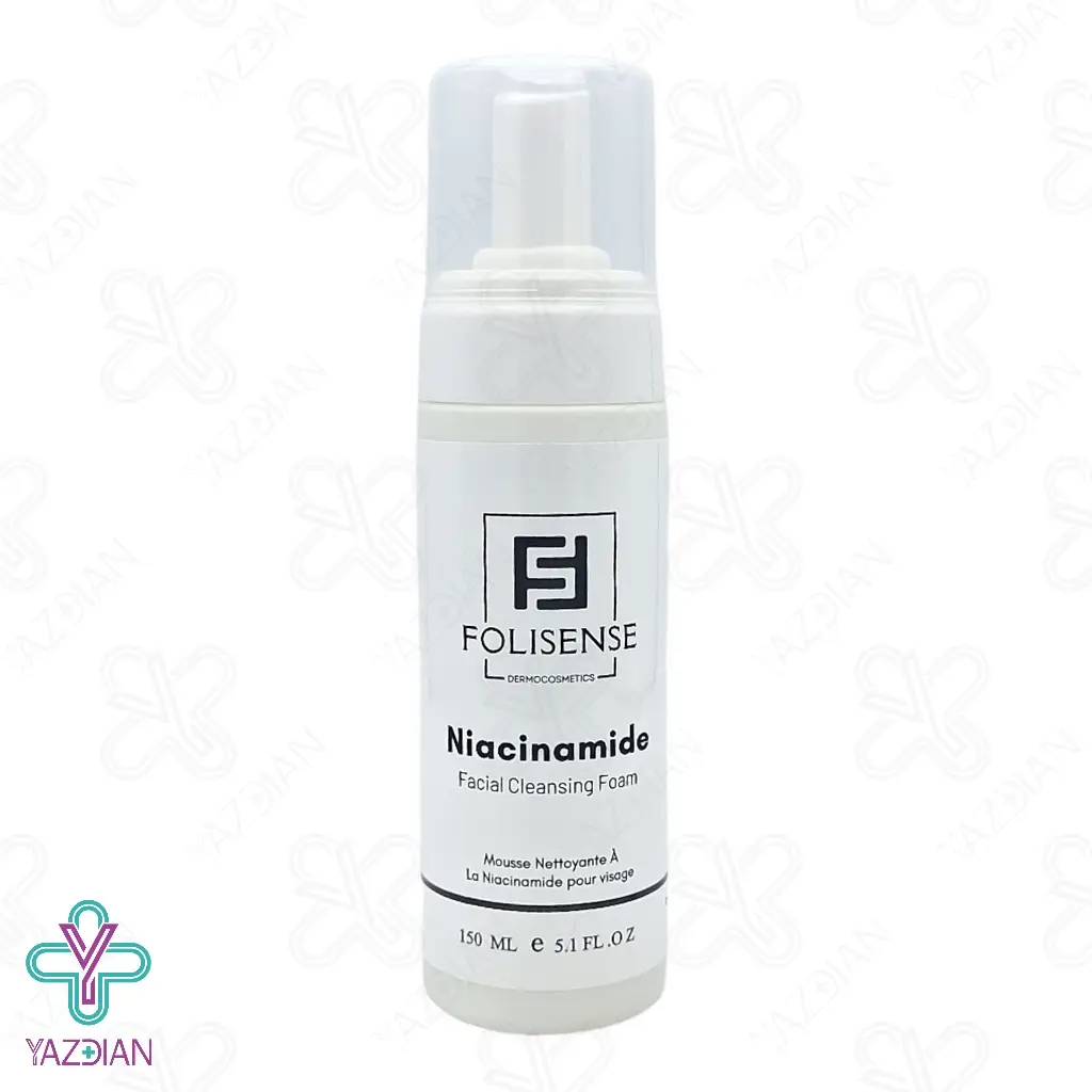 فوم شستشو صورت نیاسینامید فولی سنس - 150 میلی لیتر