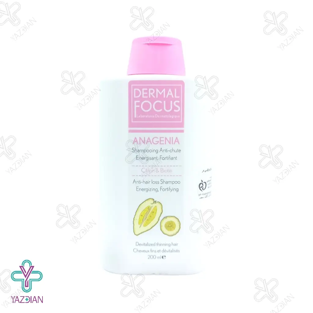  شامپو ضد ریزش آناژنیا درمال فوکوس - 200 میلی لیتر