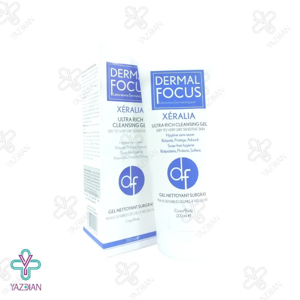 ژل شوینده بدن زرالیا درمال فوکوس - 200 میلی لیتر