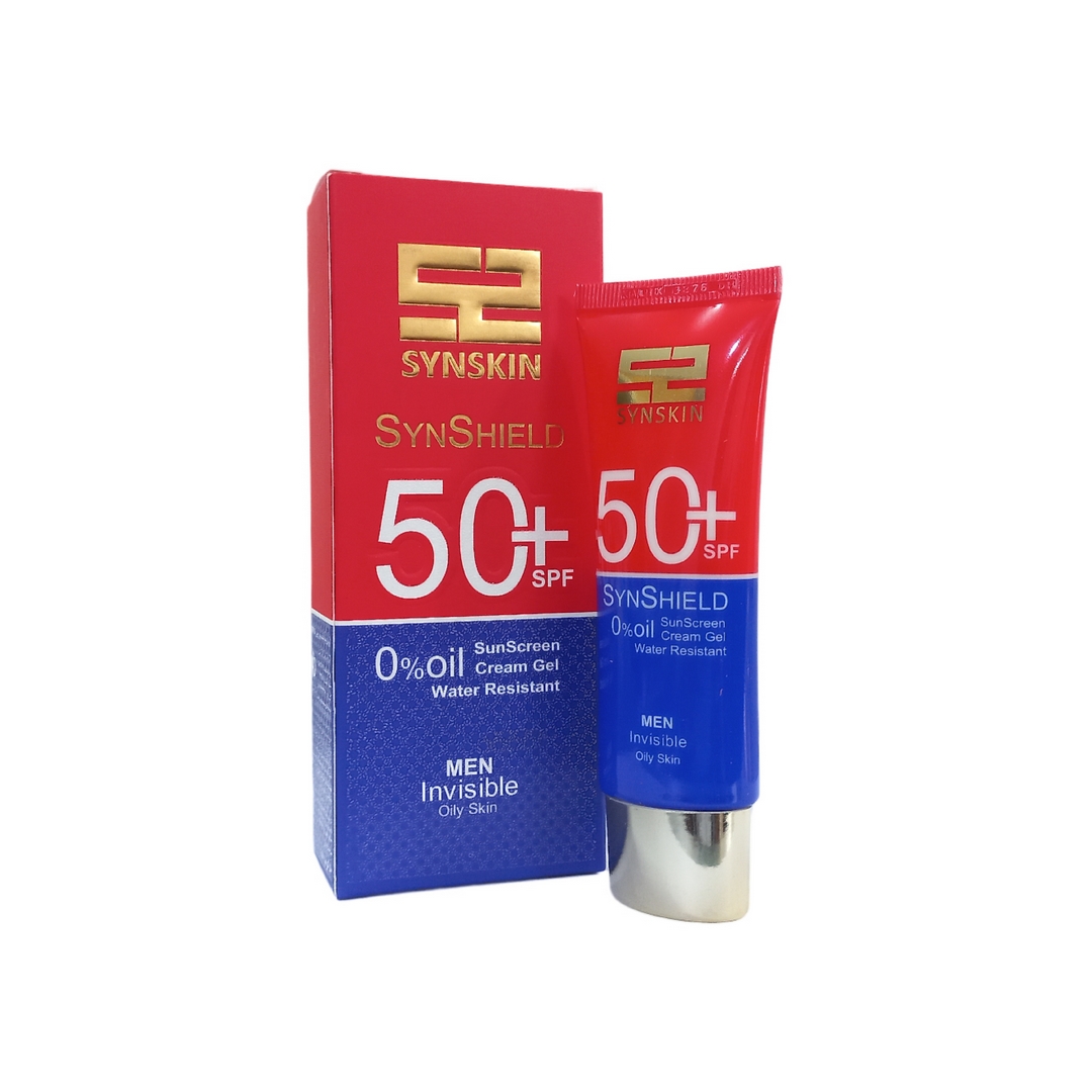ژل کرم ضد آفتاب فاقد چربی آقایان SPF50 ساین اسکین - بی رنگ