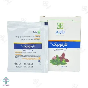 ساشه ضد سرفه و گلو درد تارتونیک باریج اسانس - 10 عددی