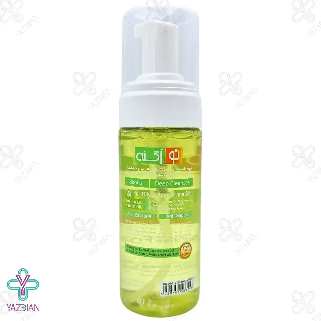 فوم شستشوی پوست چرب و جوشدار نو آکنه حاوی Tea Tree - حجم 150 میلی لیتر