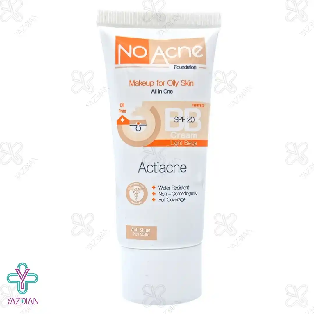 بی بی کرم SPF20 فاقد چربی نو آکنه - بژ روشن