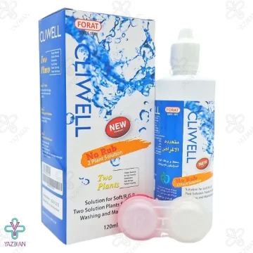 محلول شستشو لنز کلیول - 120 میلی لیتر 