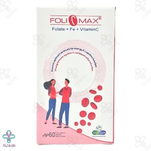قرص آهن فولی مکس دارو افشان شایگان - 60 عددی
