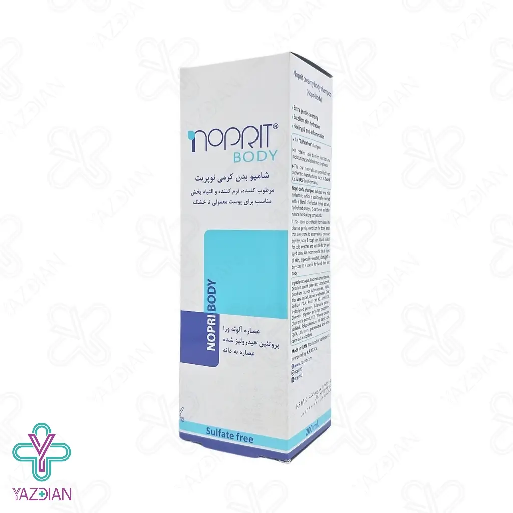 شامپو بدن کرمی نوپری بادی نوپریت - 200 میلی لیتر