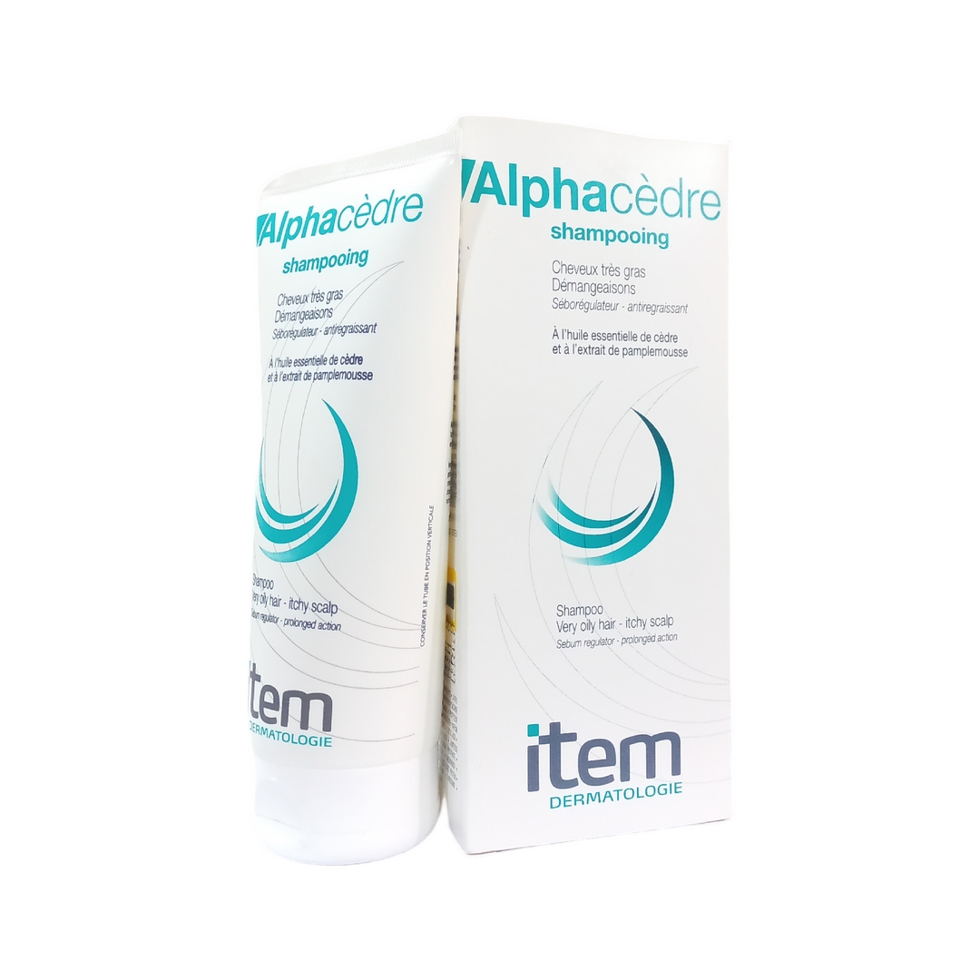 شامپو موهای چرب آلفا سدر آیتم - 200 میلی لیتر