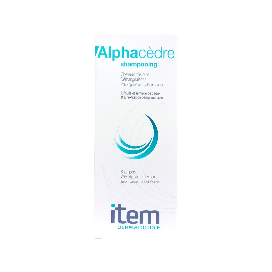 شامپو موهای چرب آلفا سدر آیتم - 200 میلی لیتر