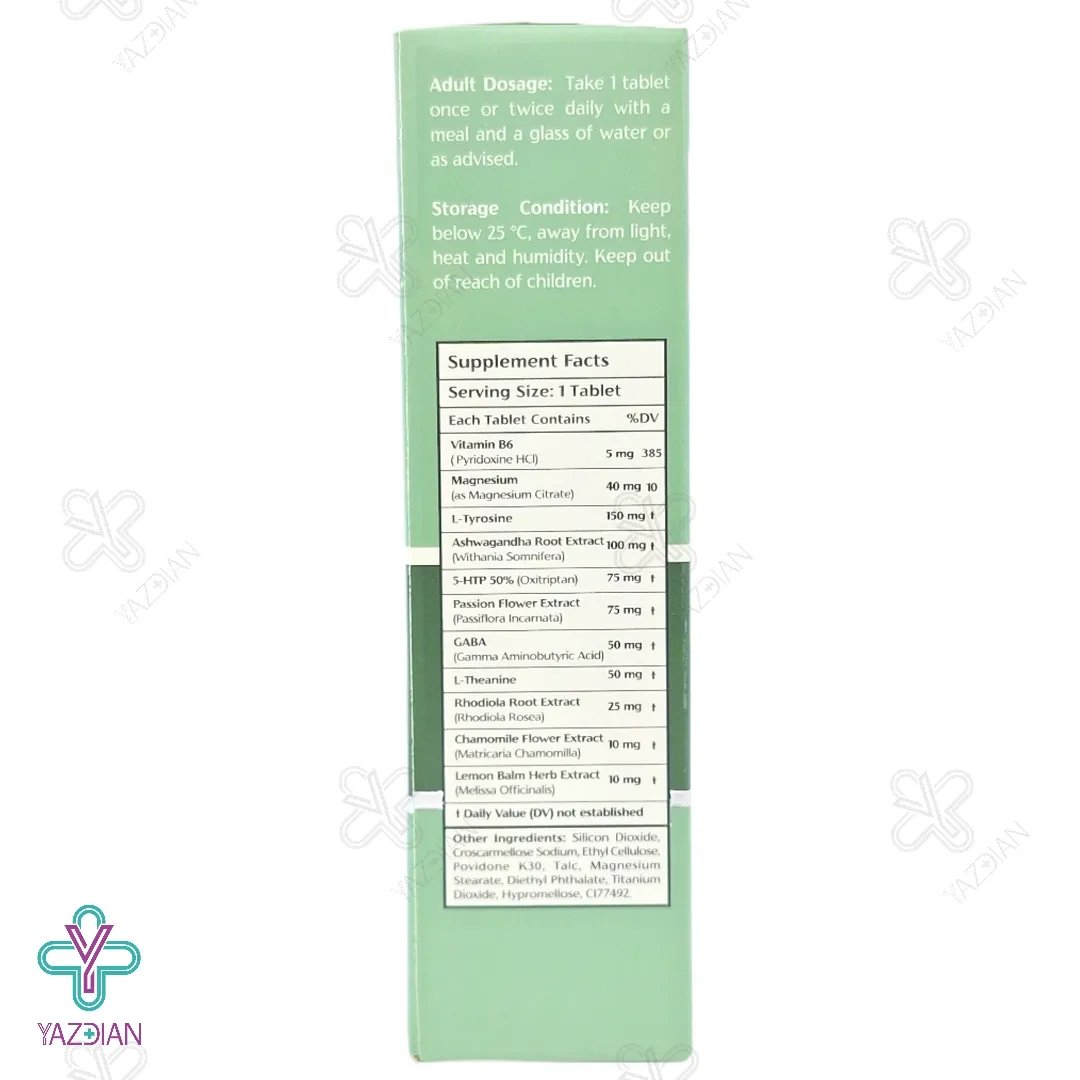 قرص آرامبخش و کاهش استرس مود پلاس نوتراکس - 30 عددی